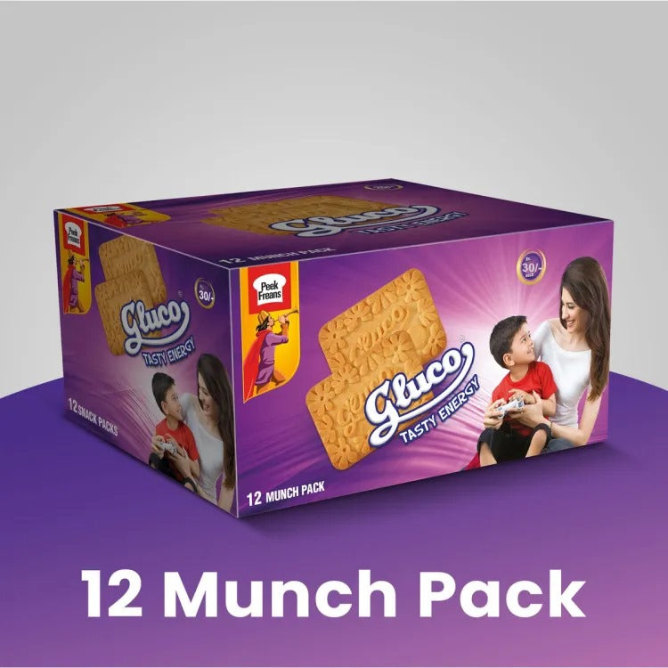Peek Freans Gluco Biscuit Munch Pack 12 pcs