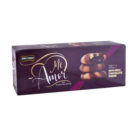 Bisconni Mi Amor Chocolate Biscuit 8pcs Pack