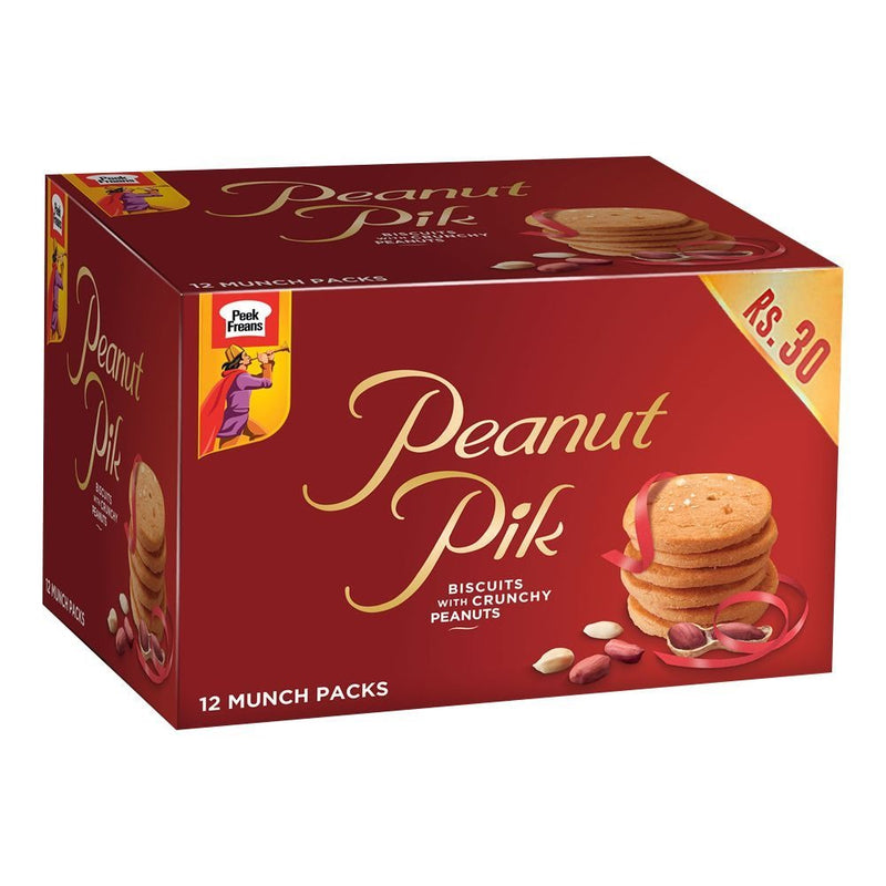 Peek Freans Peanut Pik Biscuits Munch Packs 12pcs