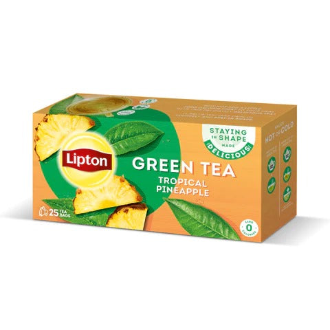 Lipton Green Tea Tropical Pineapple 25 Tea Bags