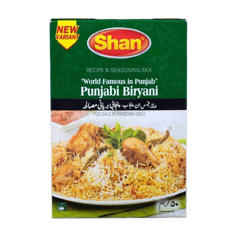 Shan Punjabi Biryani Masala 50 Gm