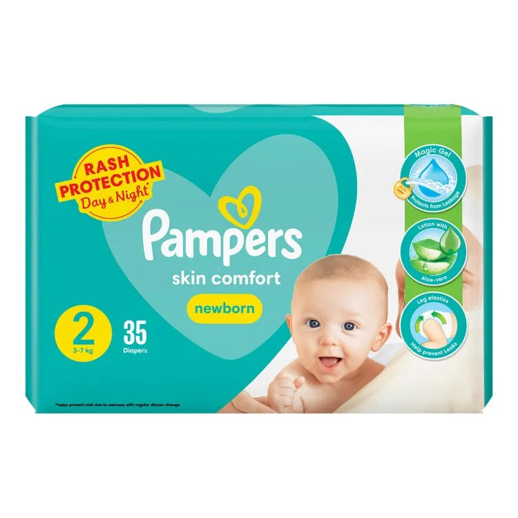 Pampers Value Pack Baby Diapers Size 2 35 Pcs