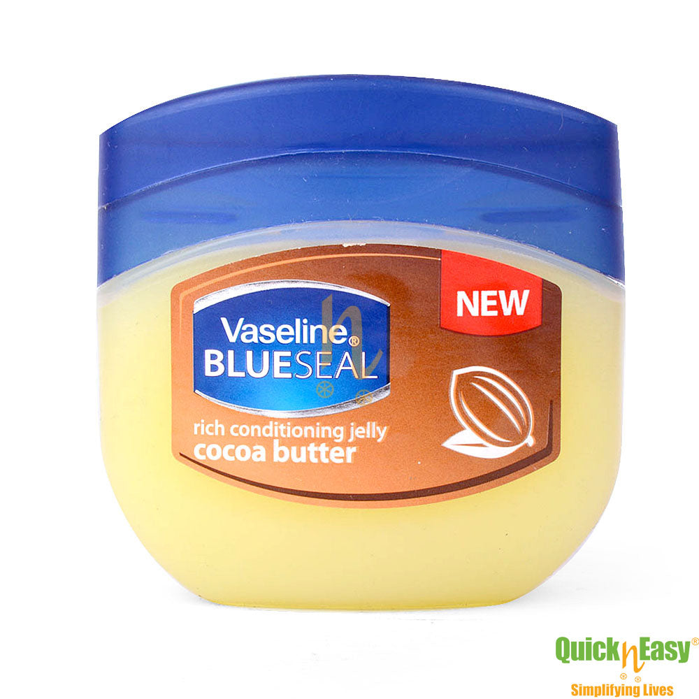 Vaseline Blue Seal Cocoa Butter Petroleum Jelly Imported 100 ml