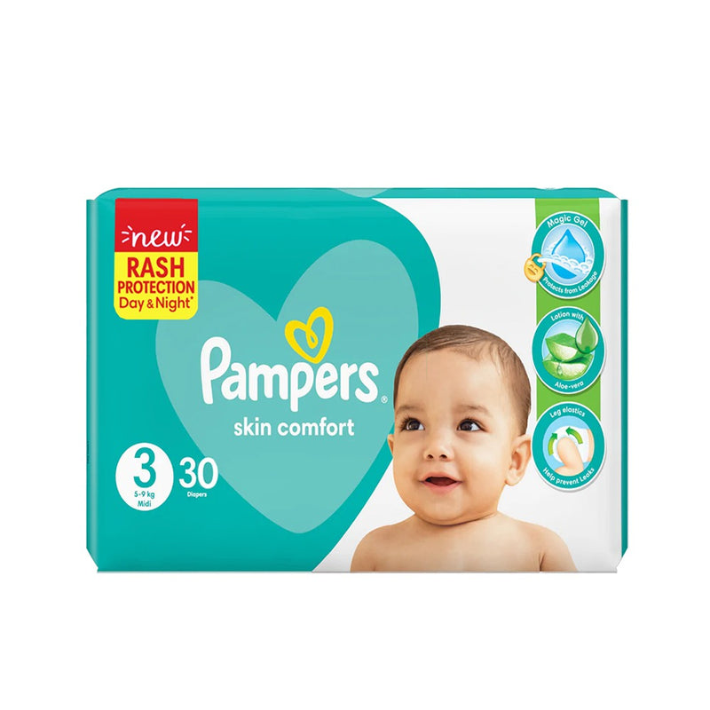 Pampers Baby Diapers Medium Size 3 36-Pcs (5-9 Kg)