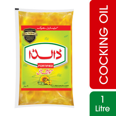 Dalda Cooking Oil Single Pouch 1 Litre