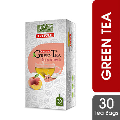 Tapal Tea Green Tea Bag Tropical Peach 30 Tea Bag