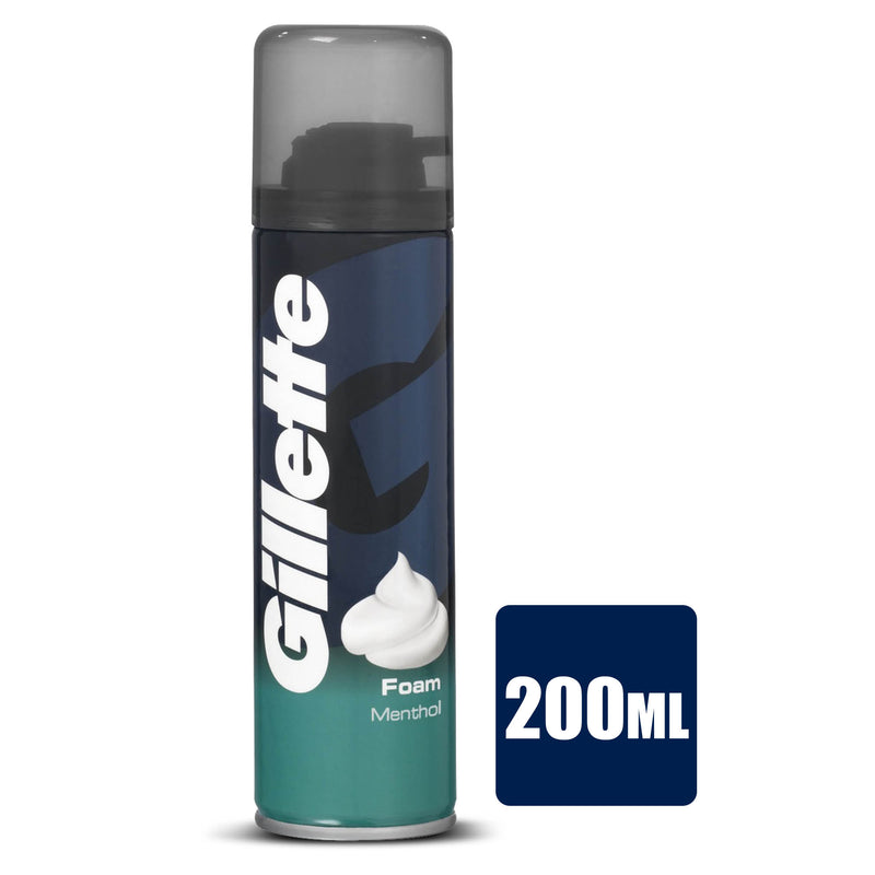 Gillette Foam Menthol 200 ml