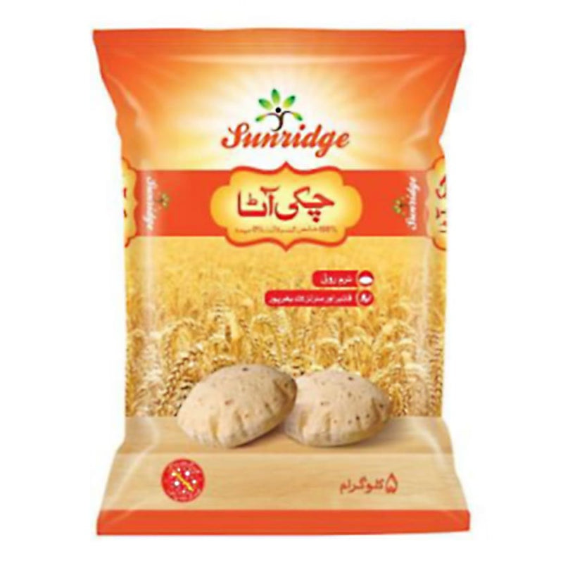 Sunridge 100% Whole Wheat Chakki Atta 5 Kg