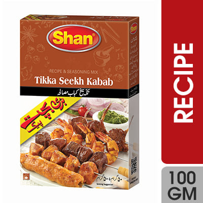 Shan Tikka Seikh Kabab Masala 100 gm