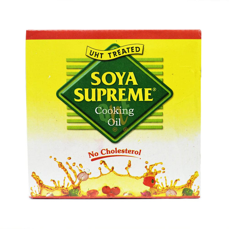 Soya Supreme Cooking Oil Poly Bag 1 Litre x 5 Pieces